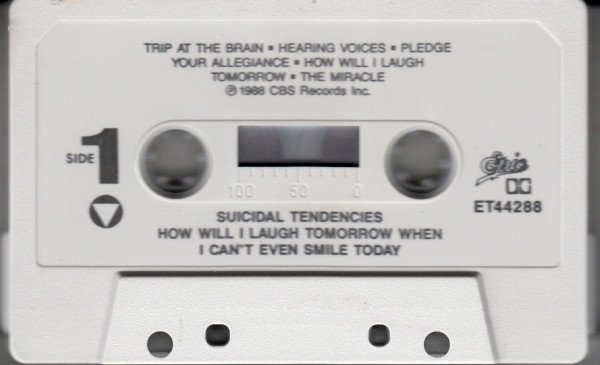 Suicidal Tendencies - How Will I Laugh Tomorrow When I Can't Even Smile Today (MC)