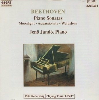 Beethoven / Jenö Jandó - Beethoven: Piano Sonatas Nos. 14, 21 And 23 (CD)