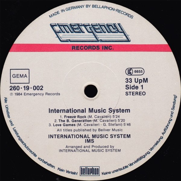 International Music System - I.M.S. (LP)