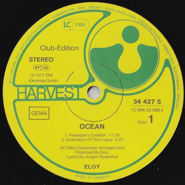 Eloy - Ocean (LP)