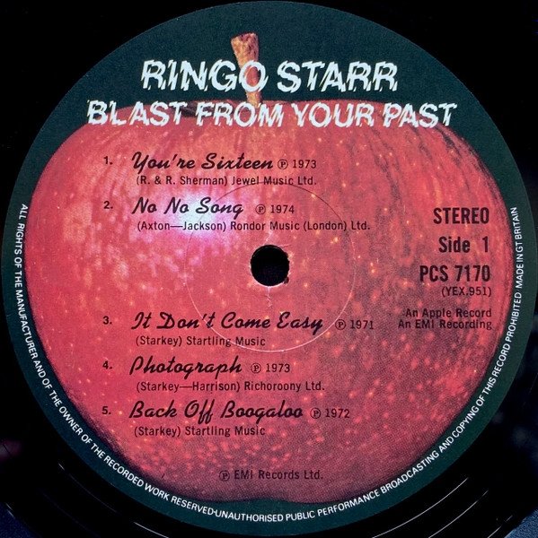 Ringo Starr - Blast From Your Past (LP)