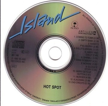 Jack Nitzsche - The Hot Spot (Original Motion Picture Soundtrack) (CD)