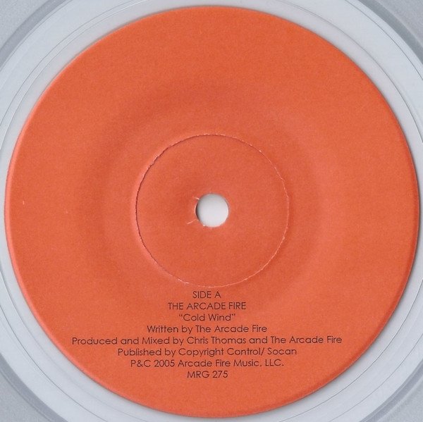 Arcade Fire - Cold Wind / Brazil (7'')