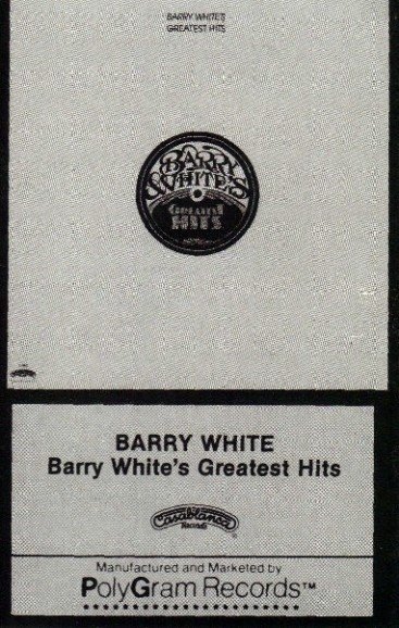 Barry White - Barry White's Greatest Hits (MC)