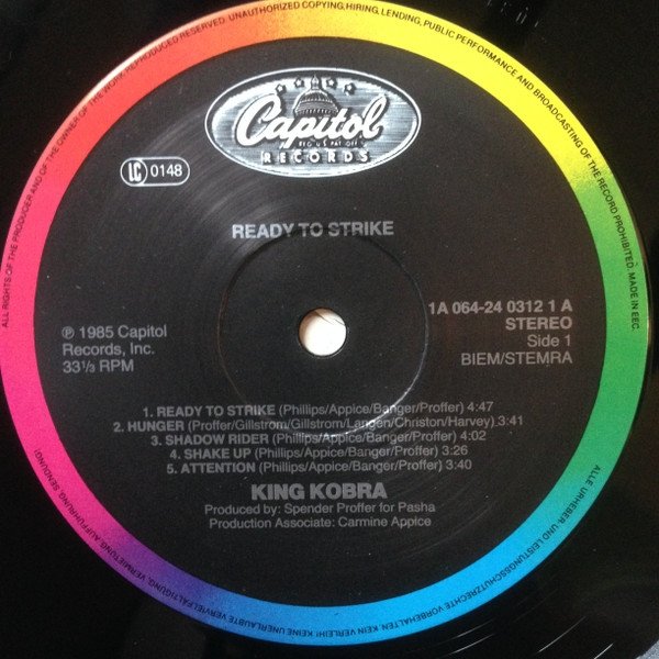 King Kobra - Ready To Strike (LP)