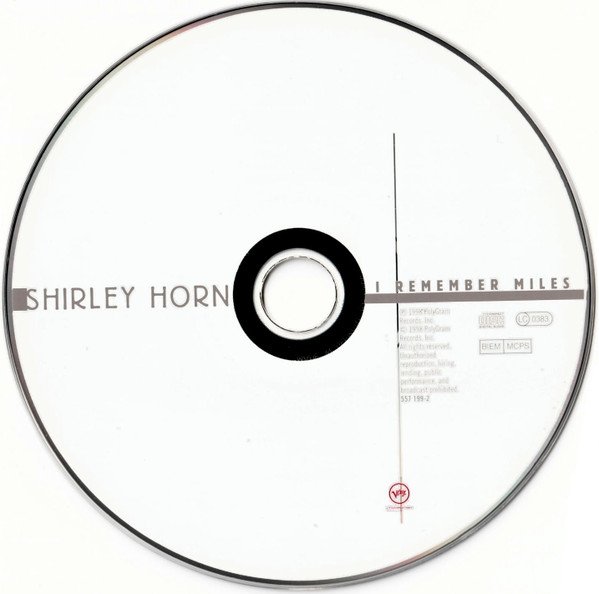 Shirley Horn - I Remember Miles (CD)