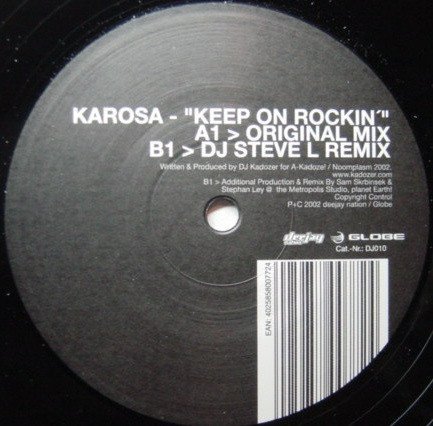 Karosa - Keep On Rockin' (12'')