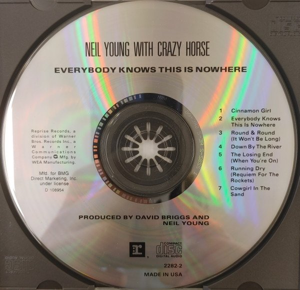 Neil Young With Crazy Horse - Everybody Knows This Is Nowhere (CD)