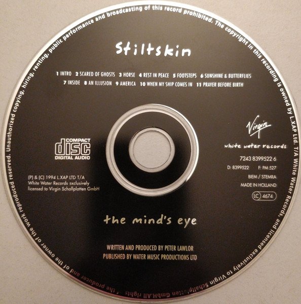 Stiltskin - The Mind's Eye (CD)