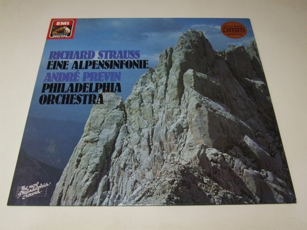 Richard Strauss - André Previn, Philadelphia Orchestra - Eine Alpensinfonie (LP)