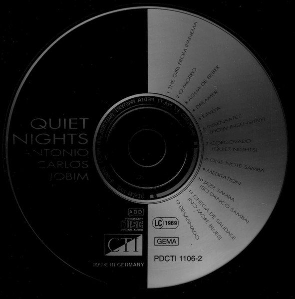 Antonio Carlos Jobim - Quiet Nights (CD)