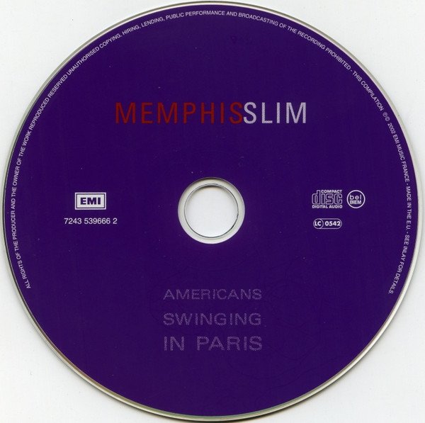 Memphis Slim, Jean-Paul Amouroux - Americans Swingin in Paris  (CD)