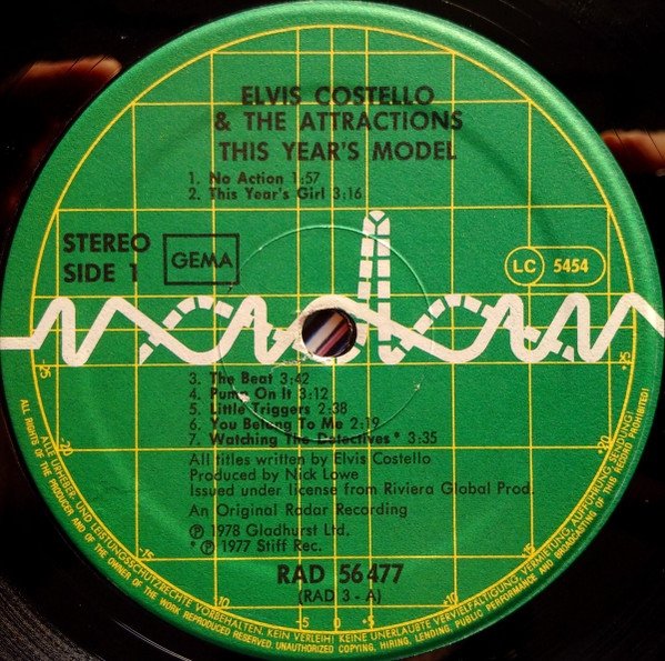Elvis Costello &amp; The Attractions - This Year's Model (LP)