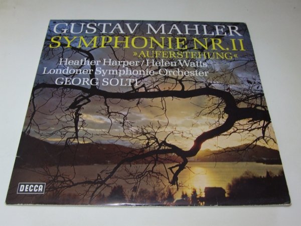 Mahler / London Symphony Orchestra, Georg Solti, Heather Harper, Helen Watts - Symphonie Nr. II c - moll &quot;Auferstehung&quot; (2LP)