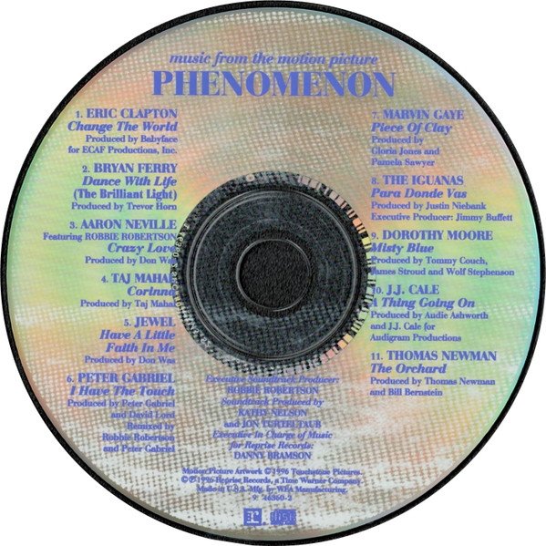 Music From The Motion Picture Phenomenon (CD)