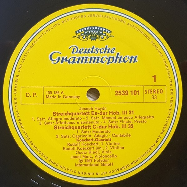Joseph Haydn, Koeckert-Quartett - Sonnen-Quartette Op. 20 = Sun Quartets Op. 20 (2LP)