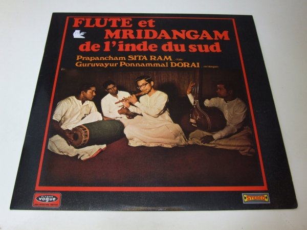 Prapancham Sita Ram, Guruvayur Ponnammal Dorai - Flute Et Mridangam De L'Inde Du Sud (LP)