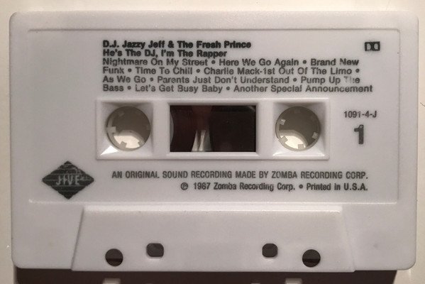 DJ Jazzy Jeff &amp; The Fresh Prince - He's The DJ, I'm The Rapper (MC)