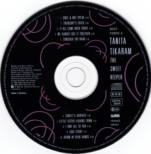 Tanita Tikaram - The Sweet Keeper (CD)
