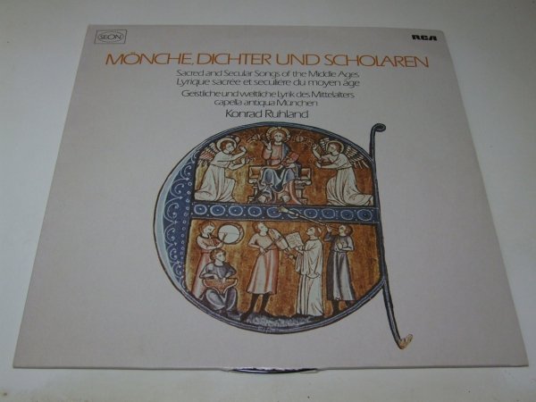 Capella Antiqua München, Konrad Ruhland - Mönche, Dichter und Scholaren (LP)