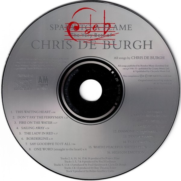 Chris de Burgh - Spark To A Flame (The Very Best Of Chris de Burgh) (CD)