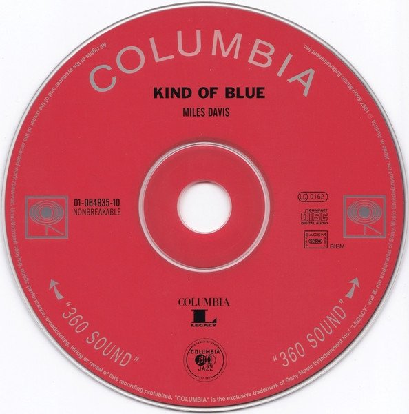 Miles Davis - Kind Of Blue (CD)