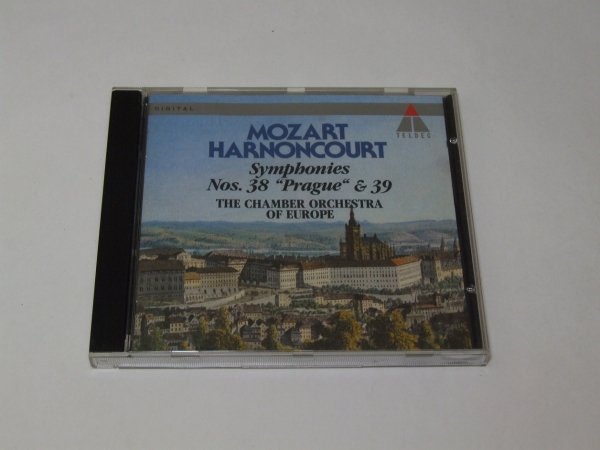 Wolfgang Amadeus Mozart, Nikolaus Harnoncourt, The Chamber Orchestra Of Europe - Symphonies Nos. 38 &quot;Prague&quot; &amp; 39 (CD)