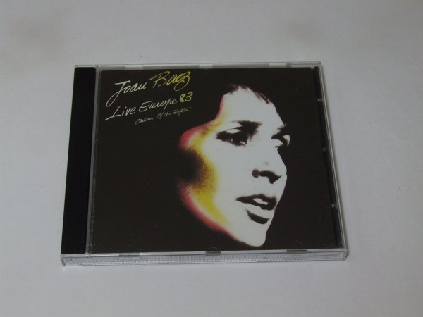 Joan Baez - Live Europe 83 - Children Of The Eighties (CD)