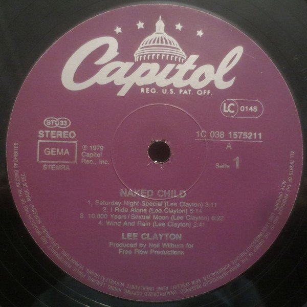 Lee Clayton - Naked Child (LP)