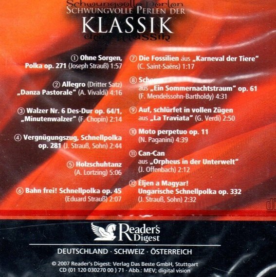 Schwungvolle Perlen Der Klassik (CD)