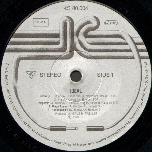 Ideal - Ideal (LP)
