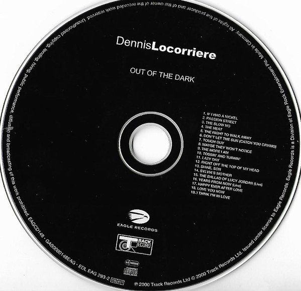 Dennis Locorriere - Out Of The Dark (CD)