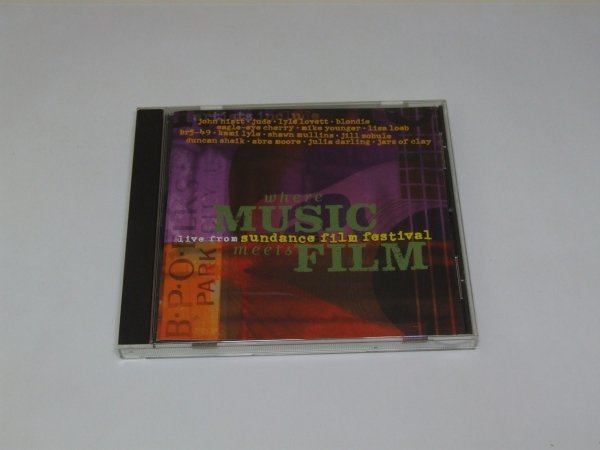 Where Music Meets Film (Live From Sundance Film Festival) (CD)