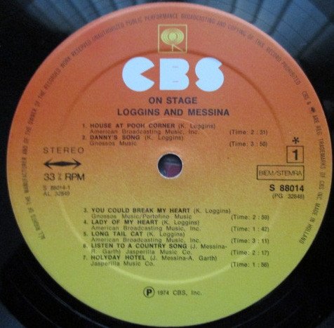 Loggins And Messina - On Stage (2LP)
