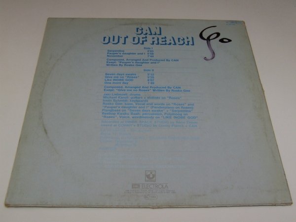 Can - Out Of Reach (LP)