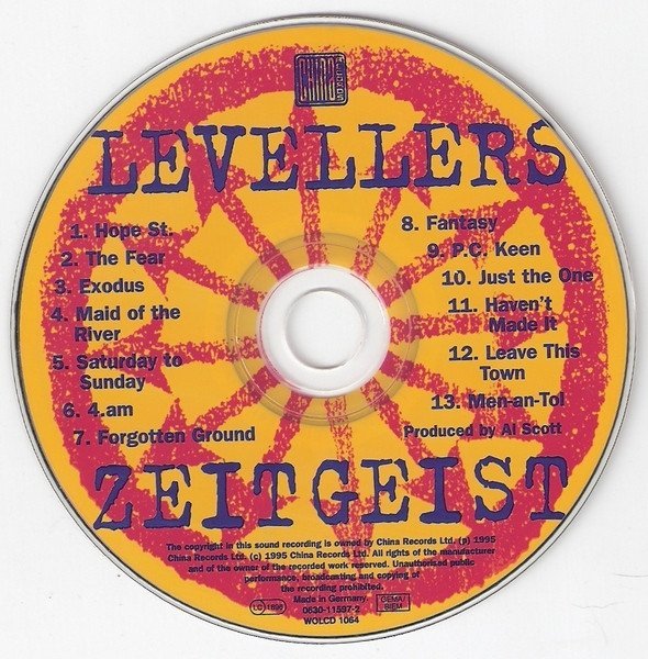 The Levellers - Zeitgeist (CD)