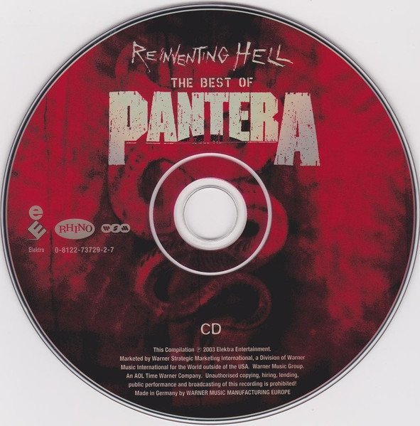 Pantera - Reinventing Hell - The Best Of Pantera (CD+DVD)