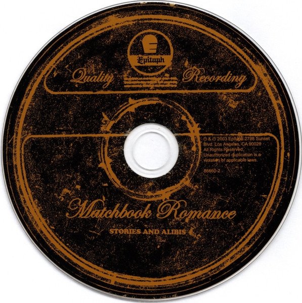 Matchbook Romance - Stories And Alibis (CD)