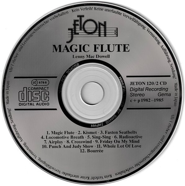 Lenny Mac Dowell - Magic Flute (CD)