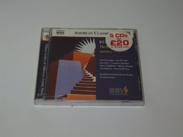 Kurt Weill, Gerard Schwarz - The Eternal Road (Highlights) (CD)