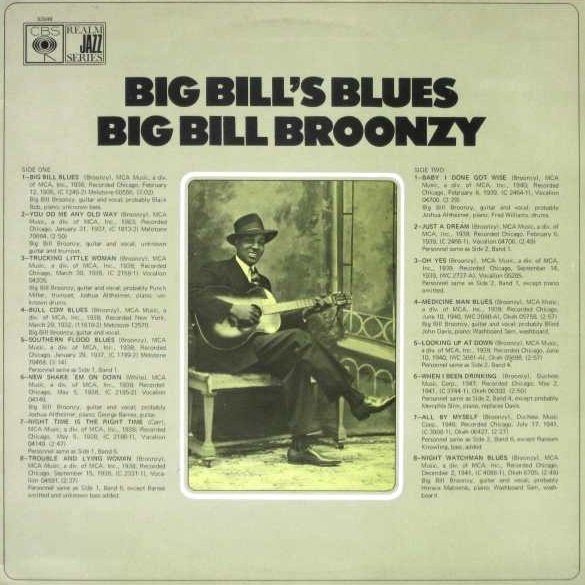 Big Bill Broonzy - Big Bill's Blues (LP)