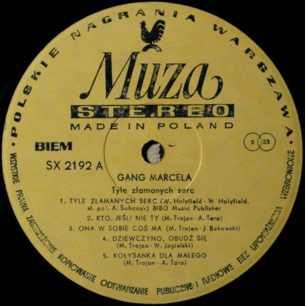 Gang Marcela - Tyle Złamanych Serc (LP)