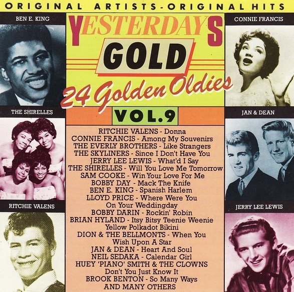 Yesterdays Gold Vol. 9 (24 Golden Oldies) (CD)