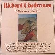 Richard Clayderman - 20 Melodias Inolvidables (LP)