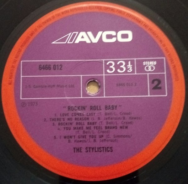 The Stylistics - Rockin' Roll Baby (LP)