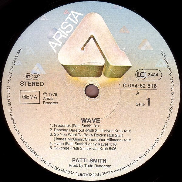Patti Smith Group - Wave (LP)
