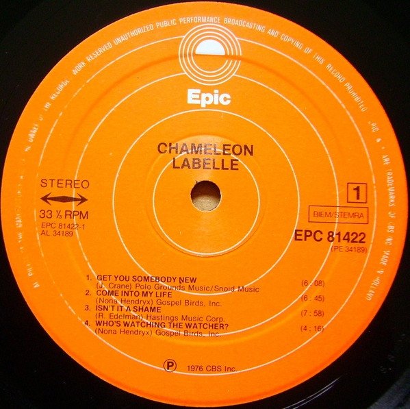 Labelle - Chameleon (LP)
