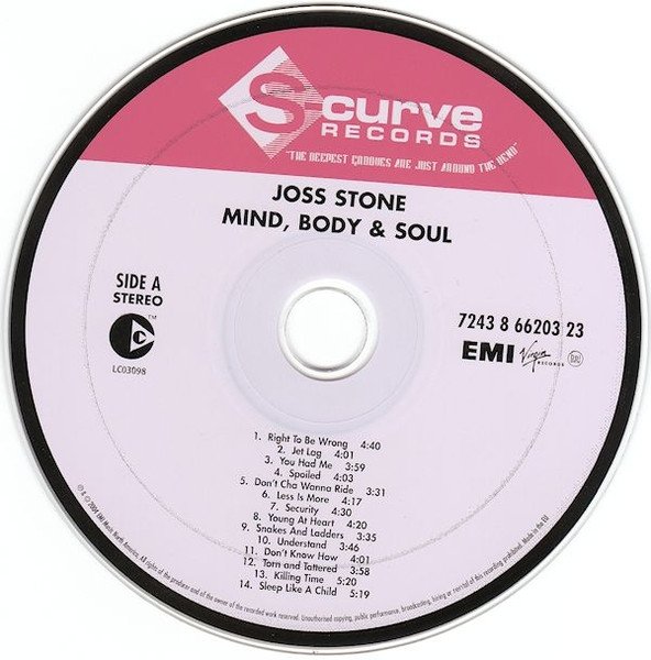 Joss Stone - Mind Body &amp; Soul (CD)