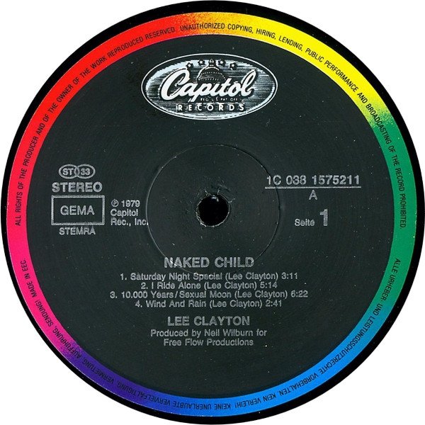 Lee Clayton - Naked Child (LP)
