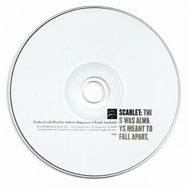 Scarlet - This Was Always Meant To Fall Apart (CD)